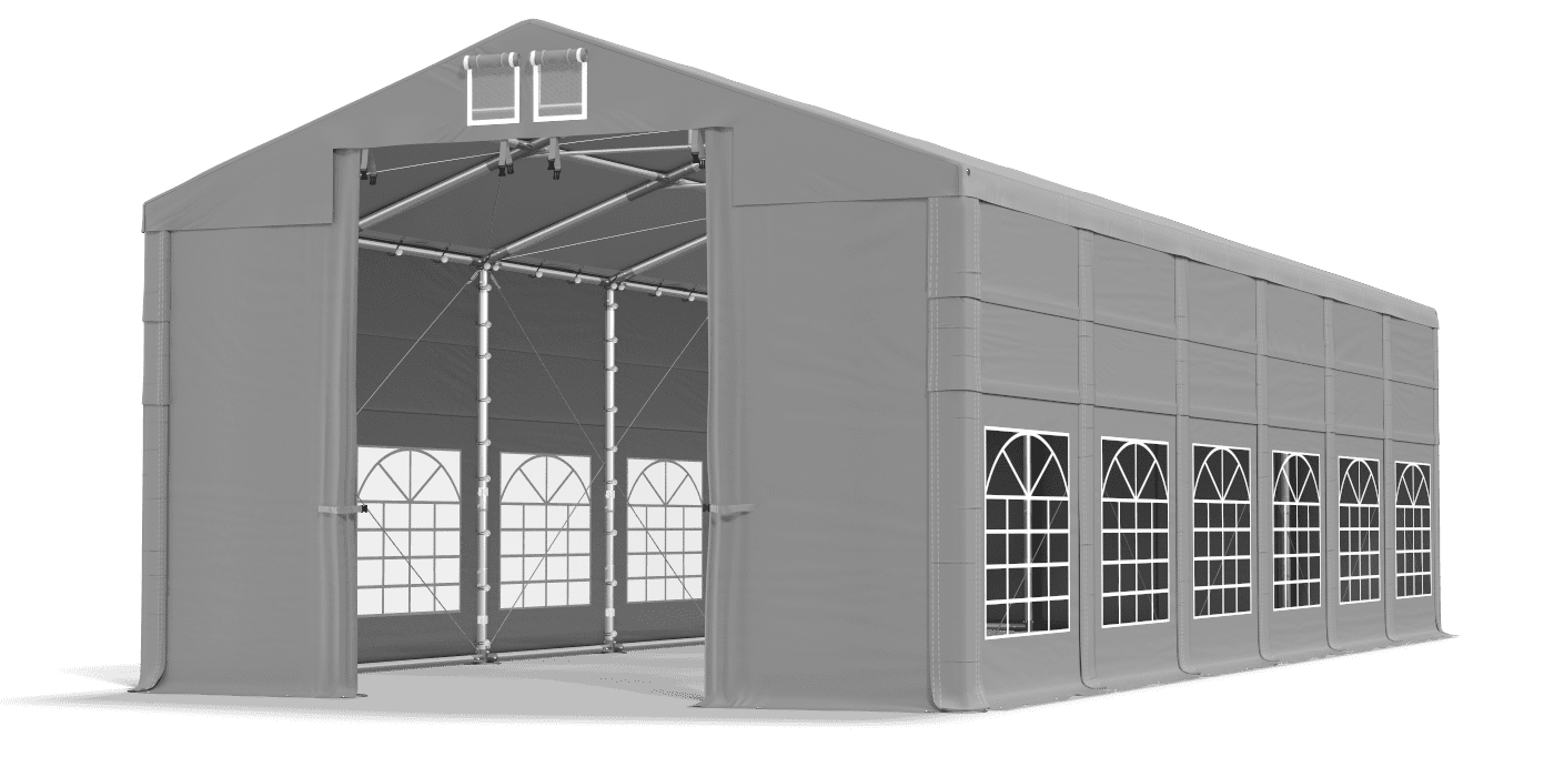 Brána stanu otevřena