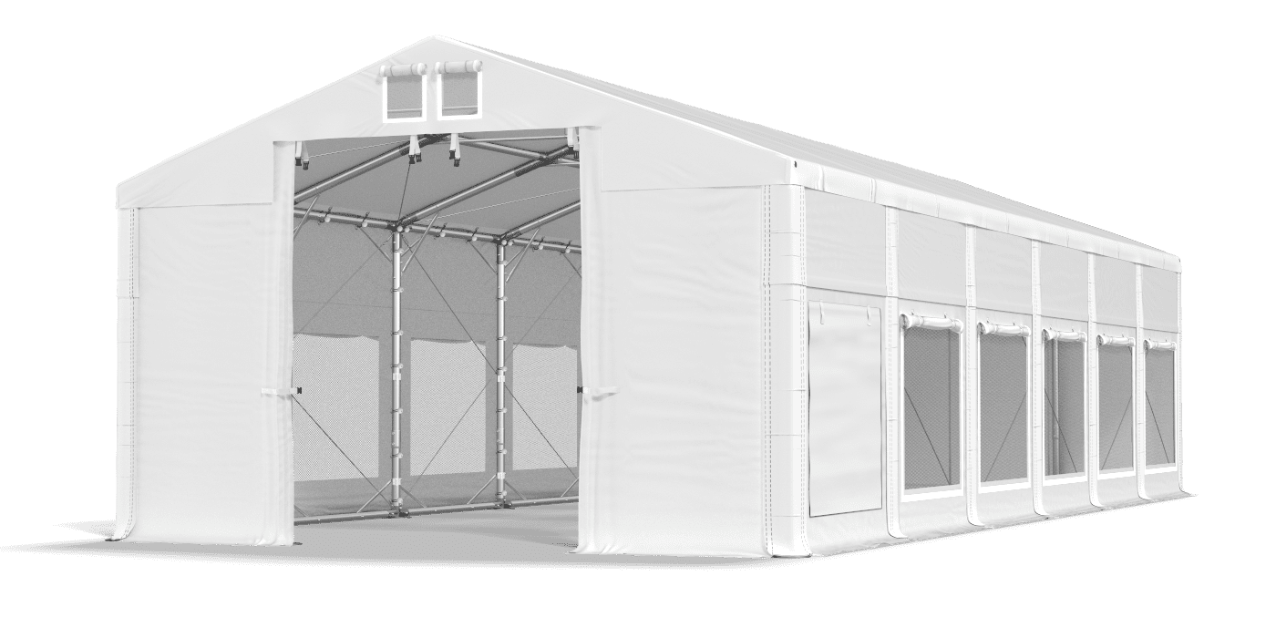 Brána stanu otevřena