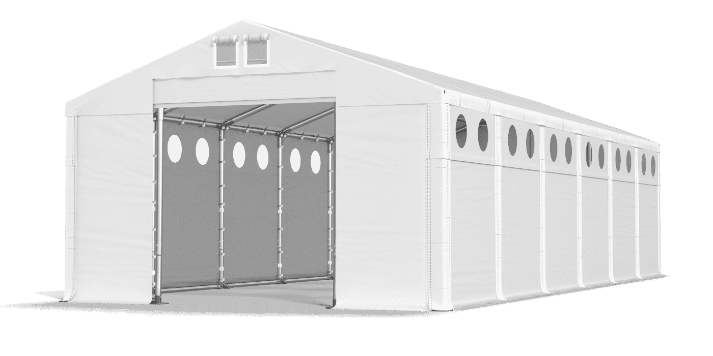 Brána stanu otevřena