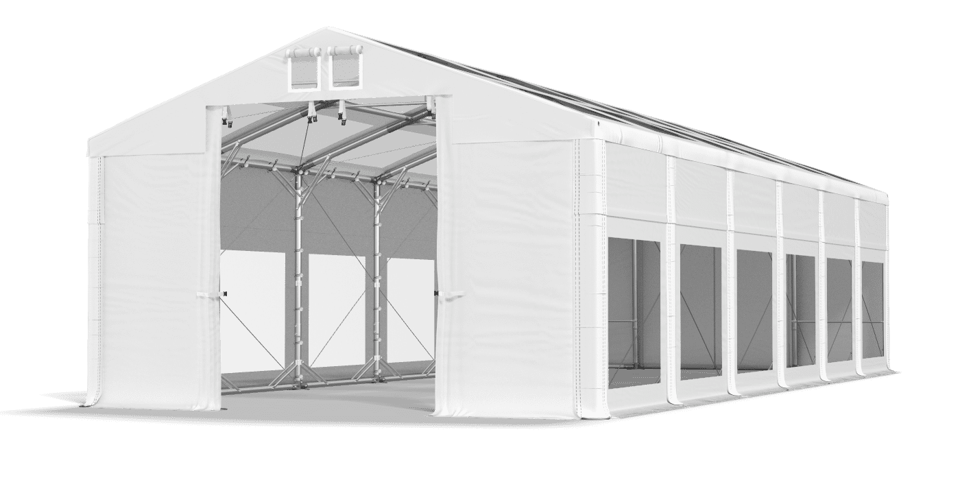 Brána stanu otevřena