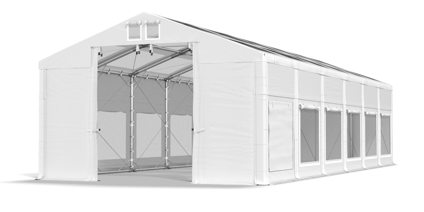 Brána stanu otevřena