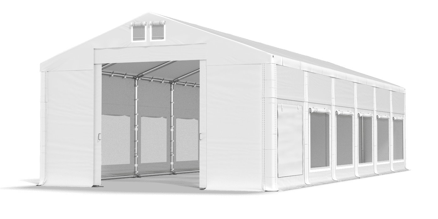 Brána stanu otevřena