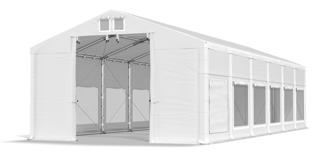 Brána stanu otevřena