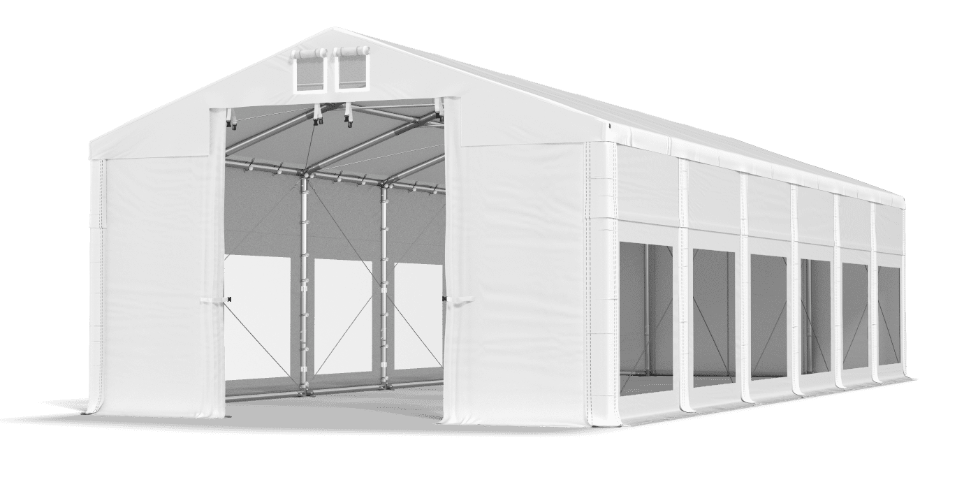 Brána stanu otevřena