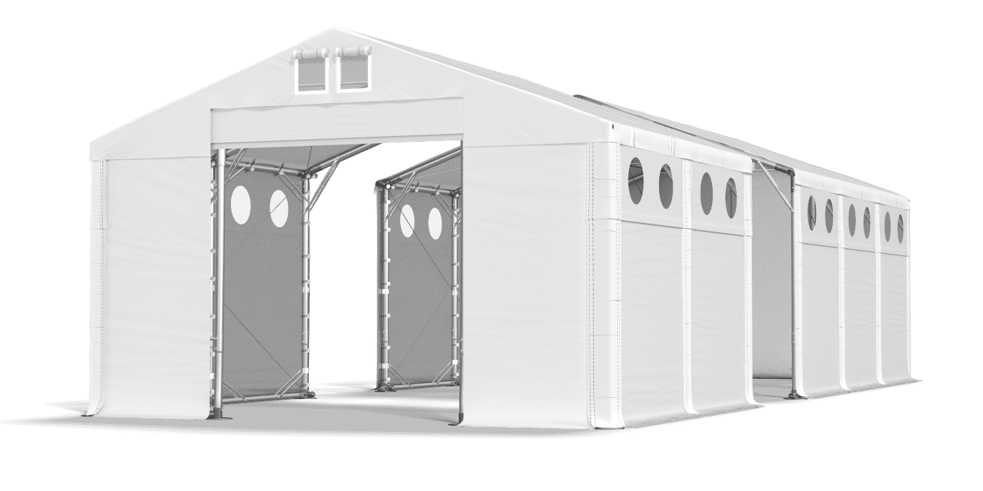 Brána stanu otevřena