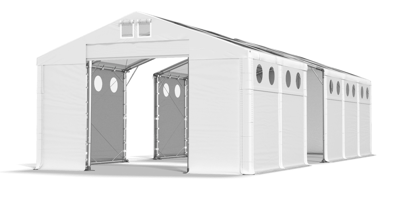 Brána stanu otevřena