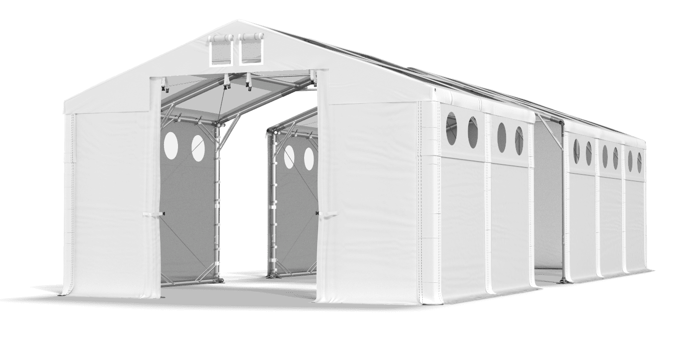 Brána stanu otevřena