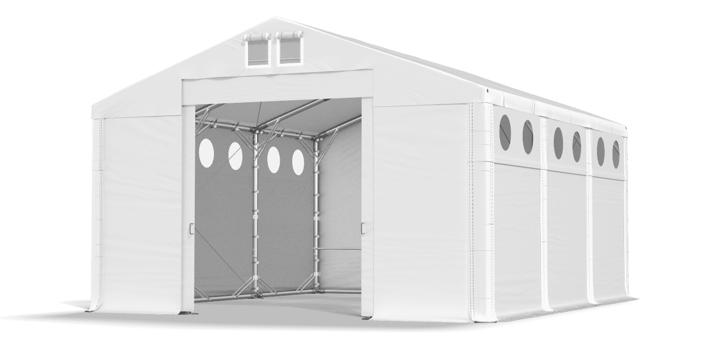 Brána stanu otevřena