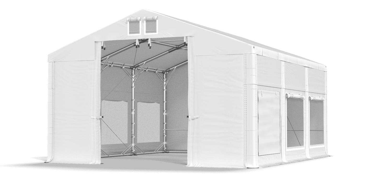 Brána stanu otevřena