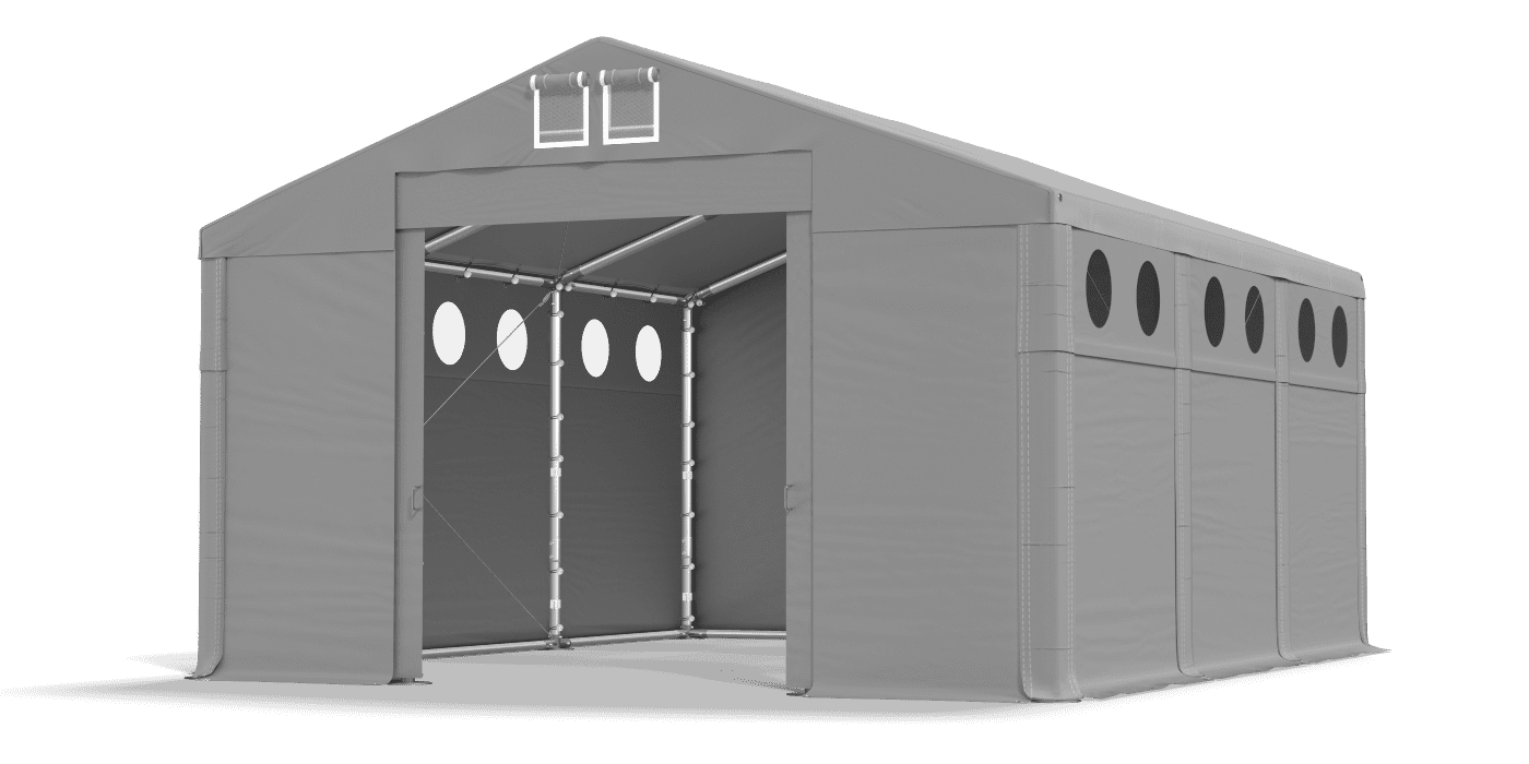 Brána stanu otevřena