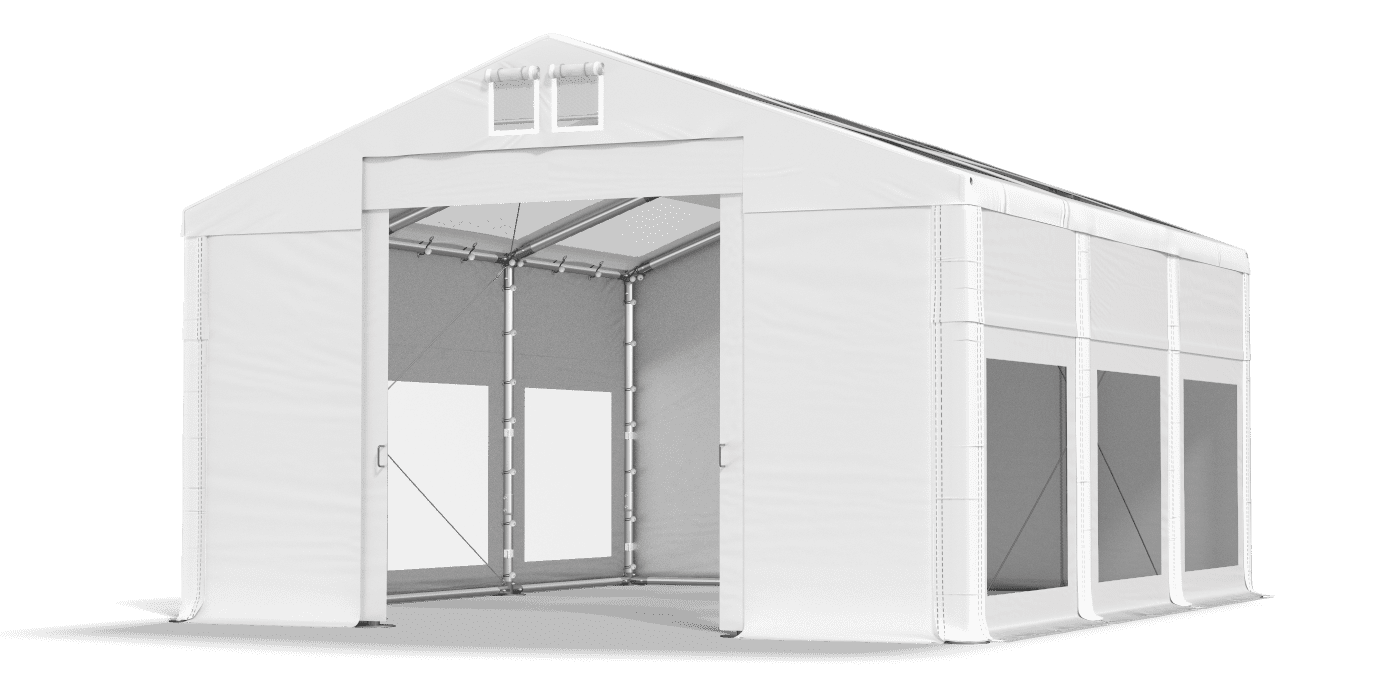 Brána stanu otevřena