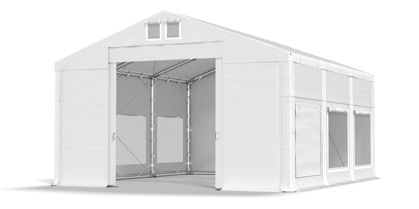 Brána stanu otevřena