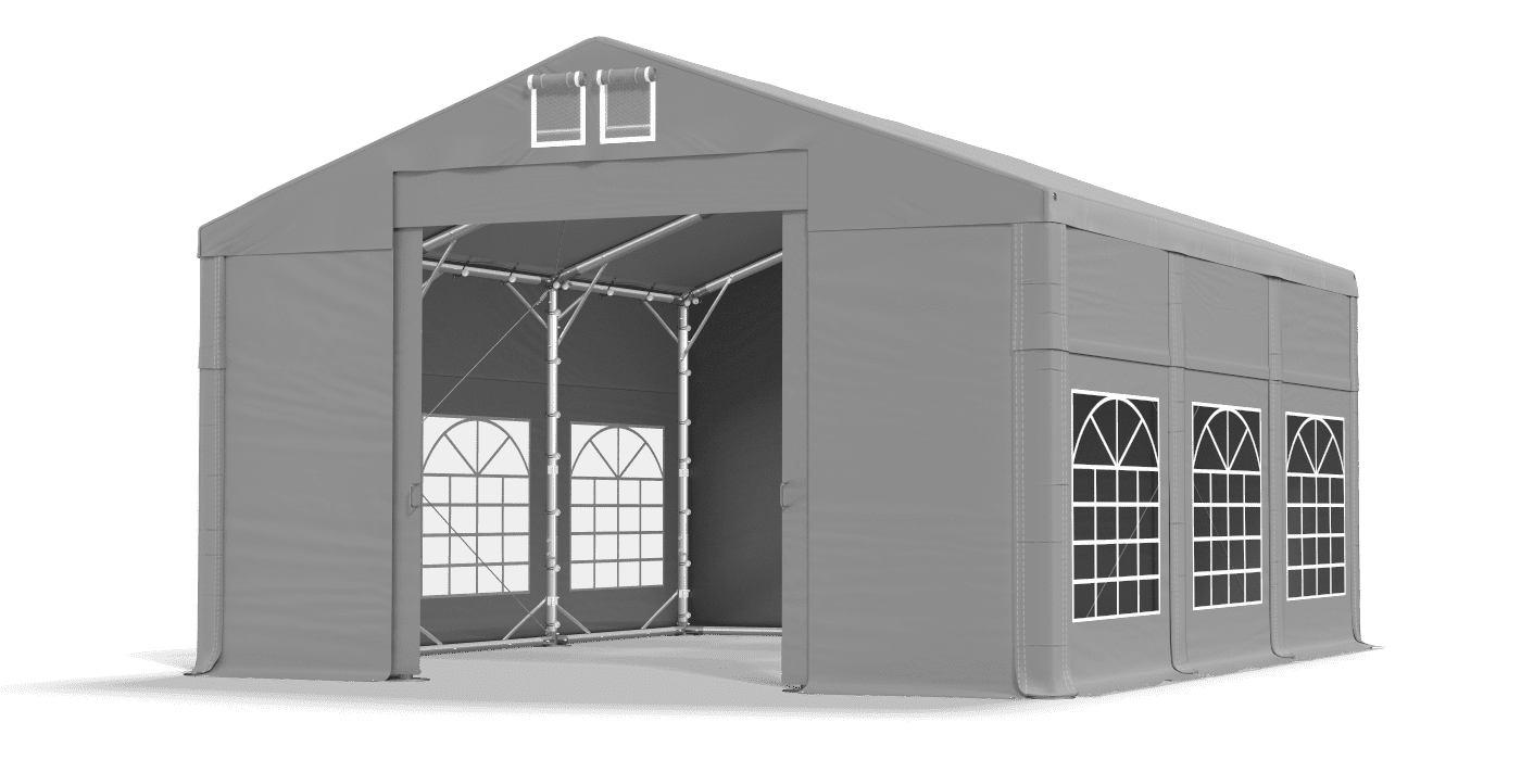 Brána stanu otevřena