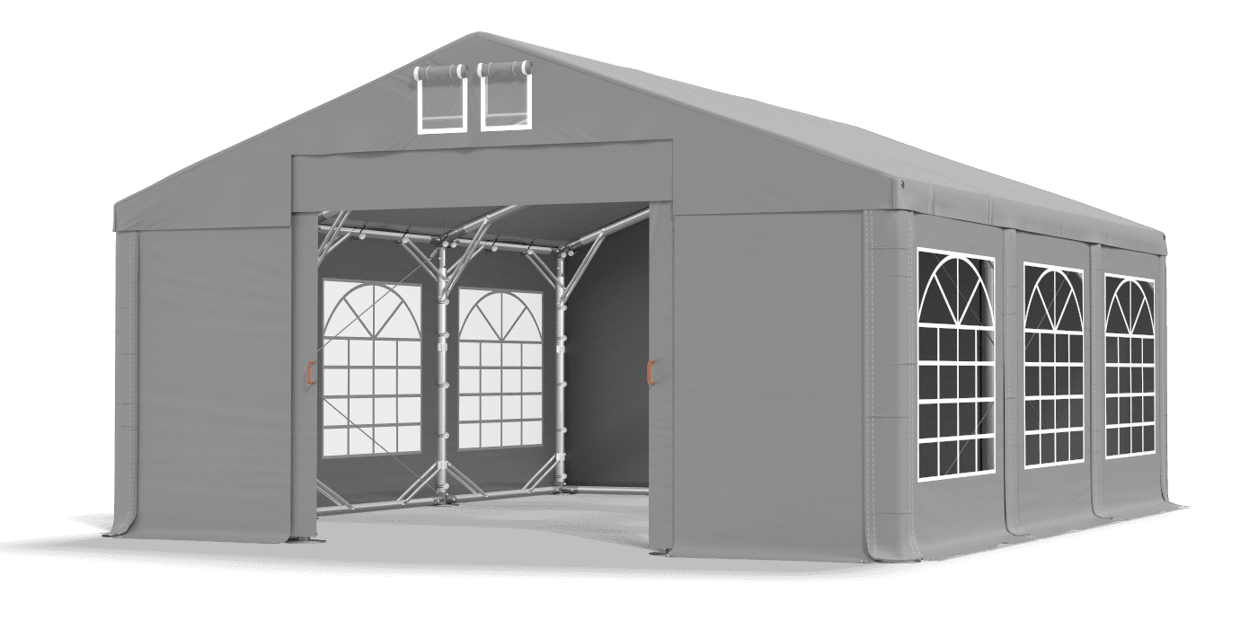 Brána stanu otevřena