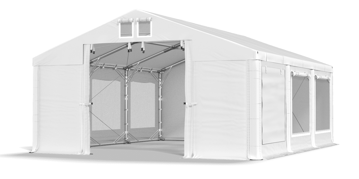 Brána stanu otevřena