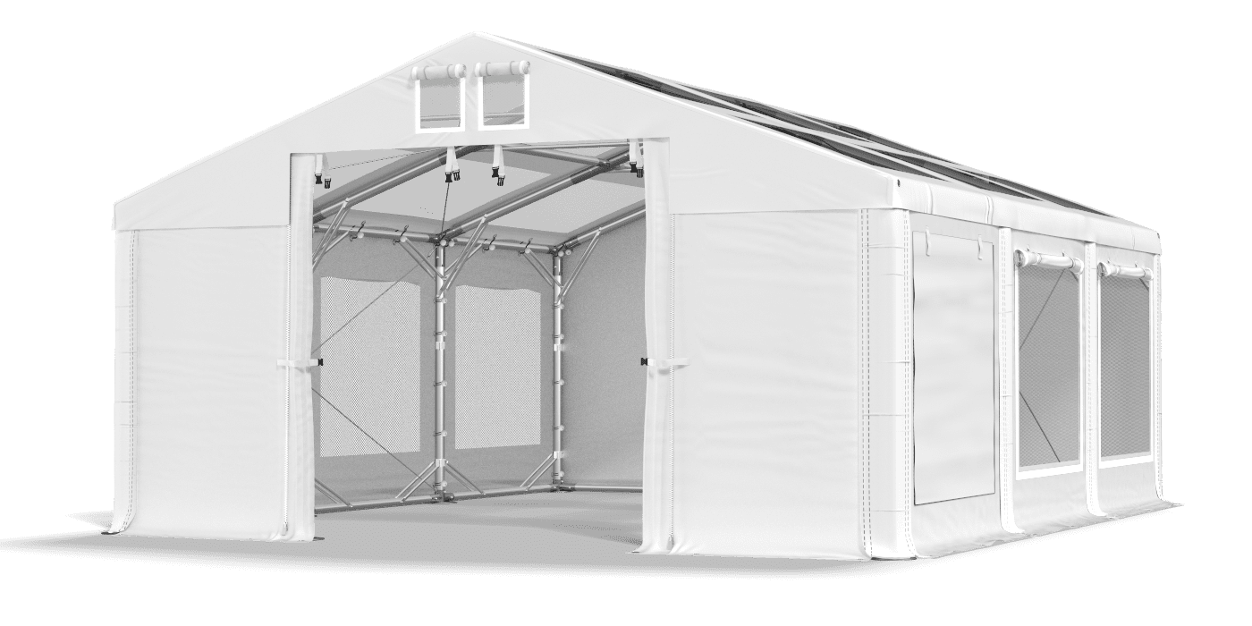 Brána stanu otevřena