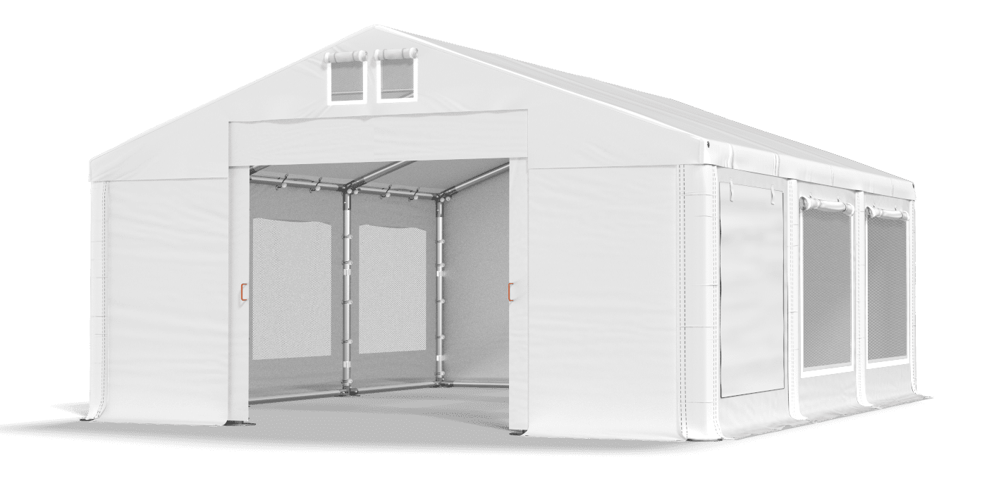 Brána stanu otevřena