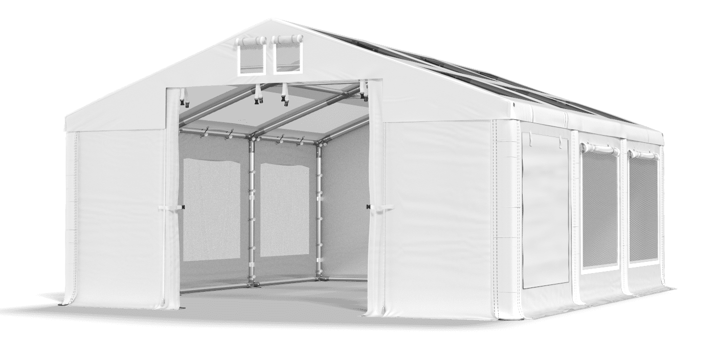 Brána stanu otevřena