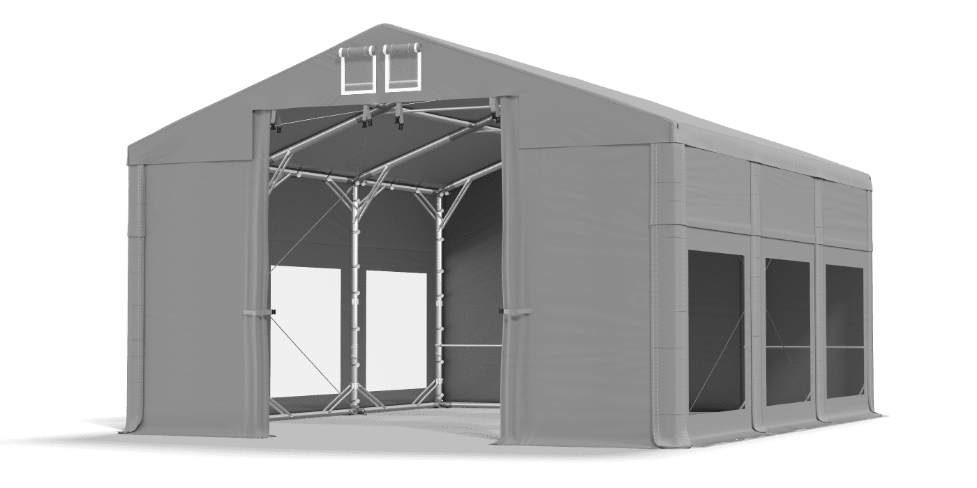 Brána stanu otevřena