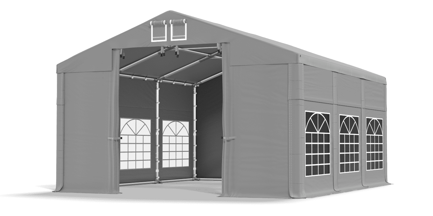 Brána stanu otevřena