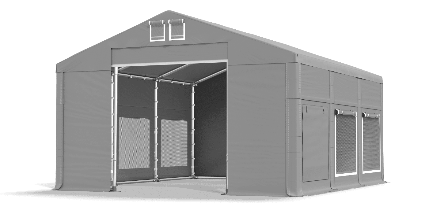 Brána stanu otevřena