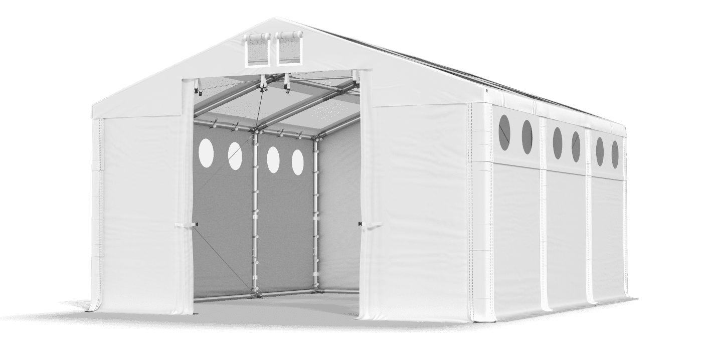 Brána stanu otevřena