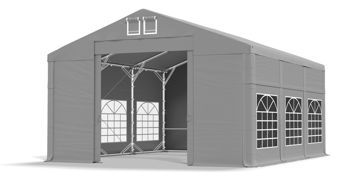 Brána stanu otevřena