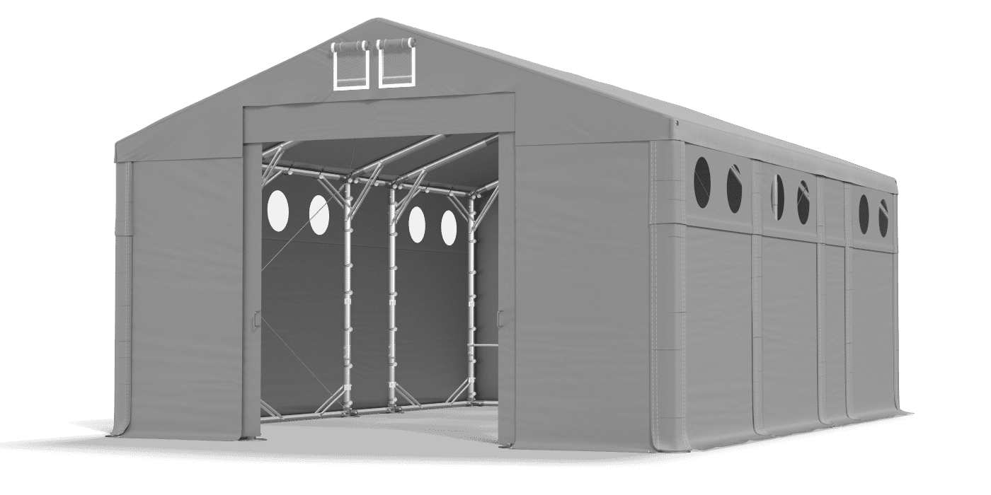 Brána stanu otevřena