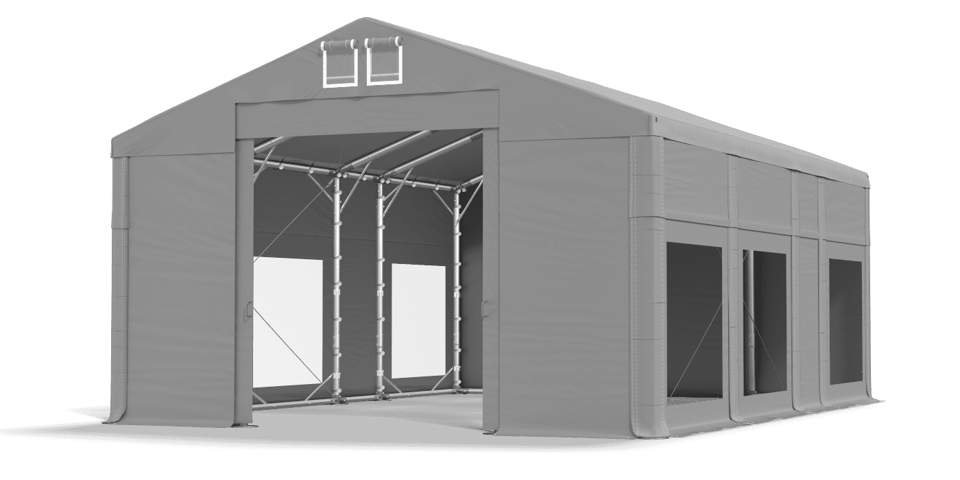 Brána stanu otevřena