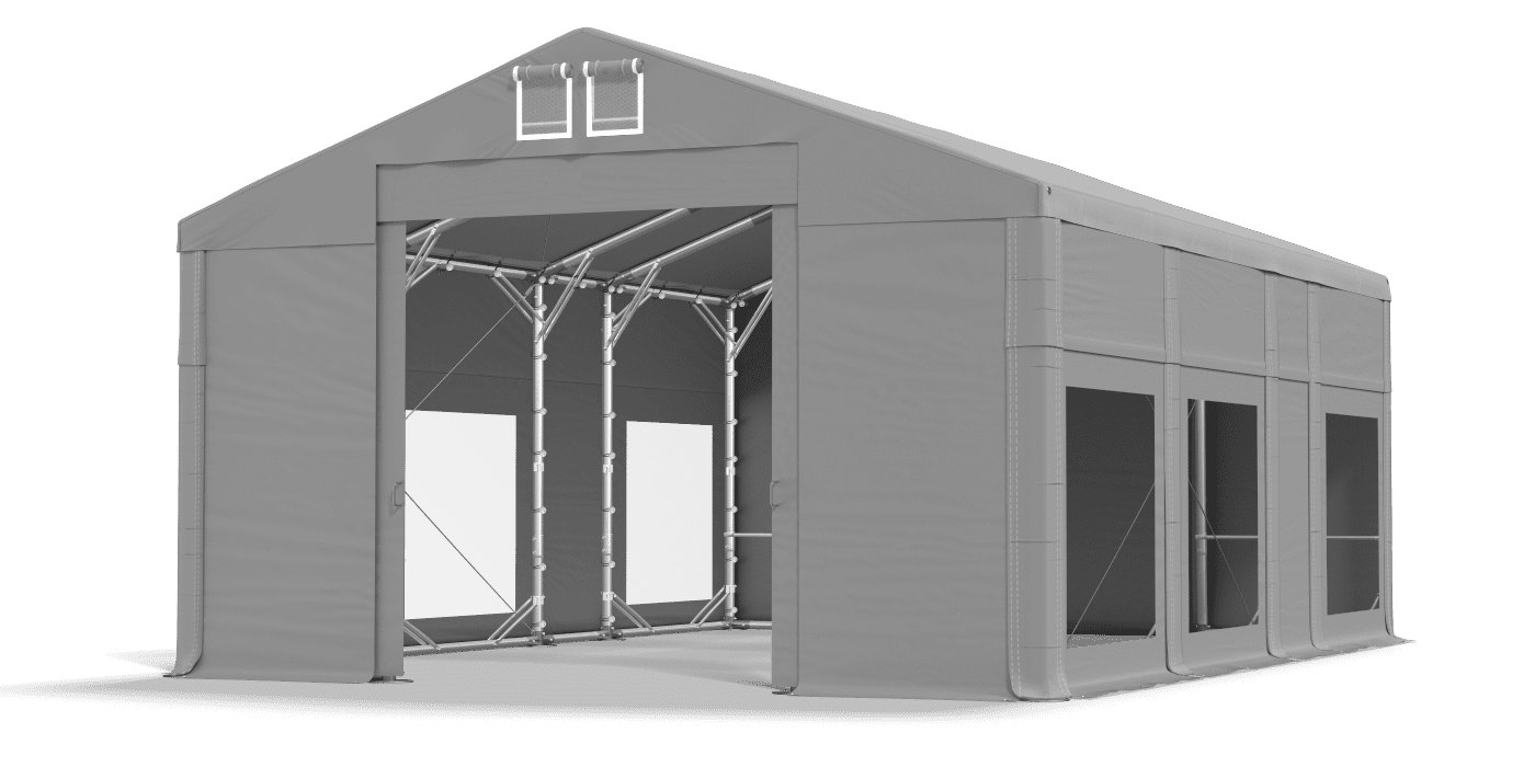 Brána stanu otevřena