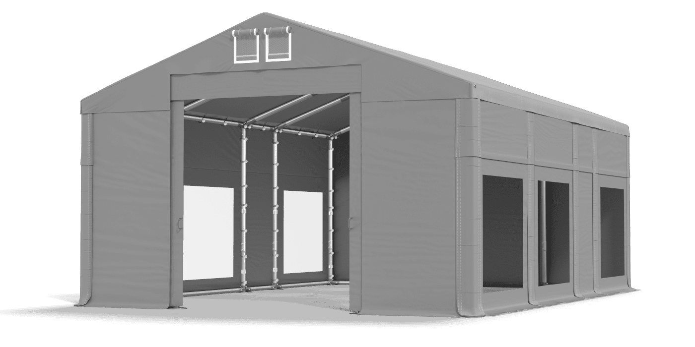 Brána stanu otevřena