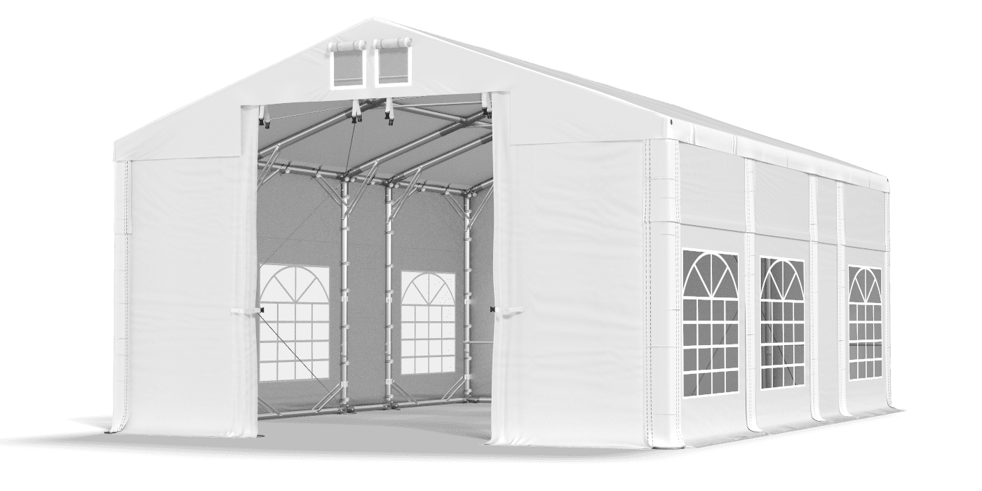 Brána stanu otevřena