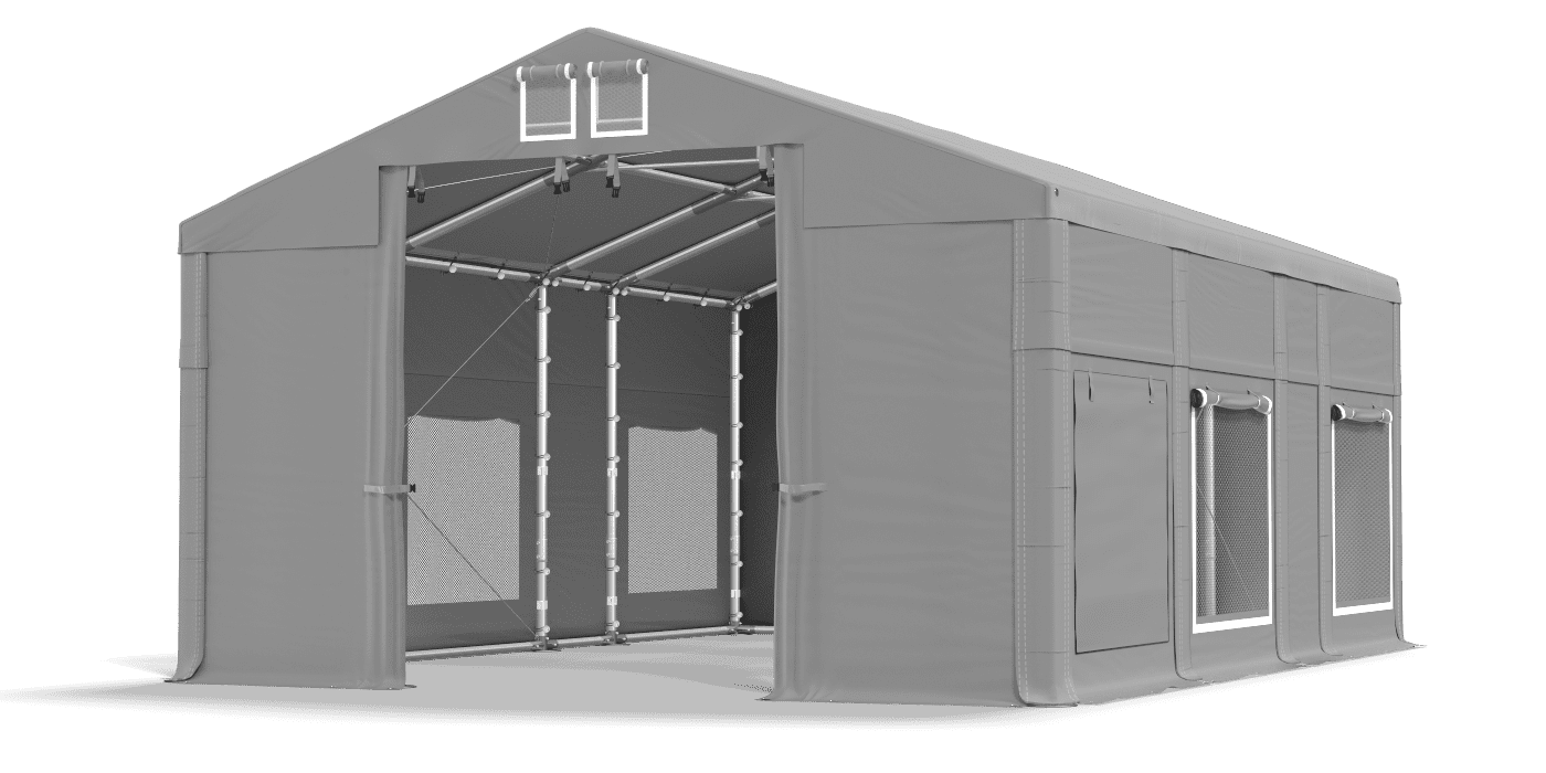 Brána stanu otevřena