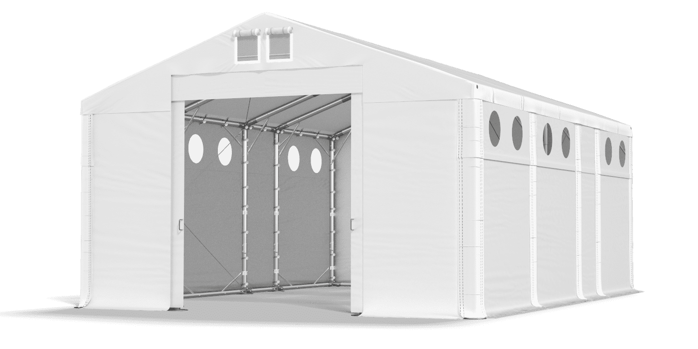 Brána stanu otevřena