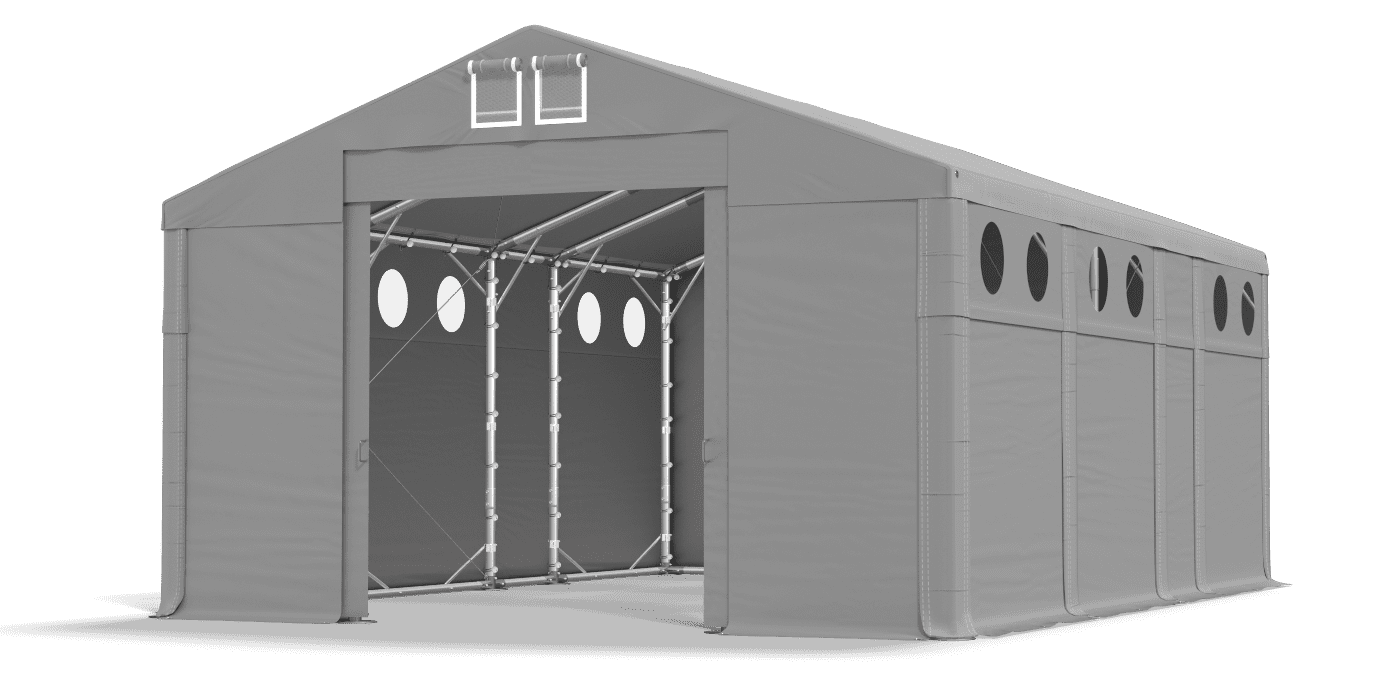 Brána stanu otevřena