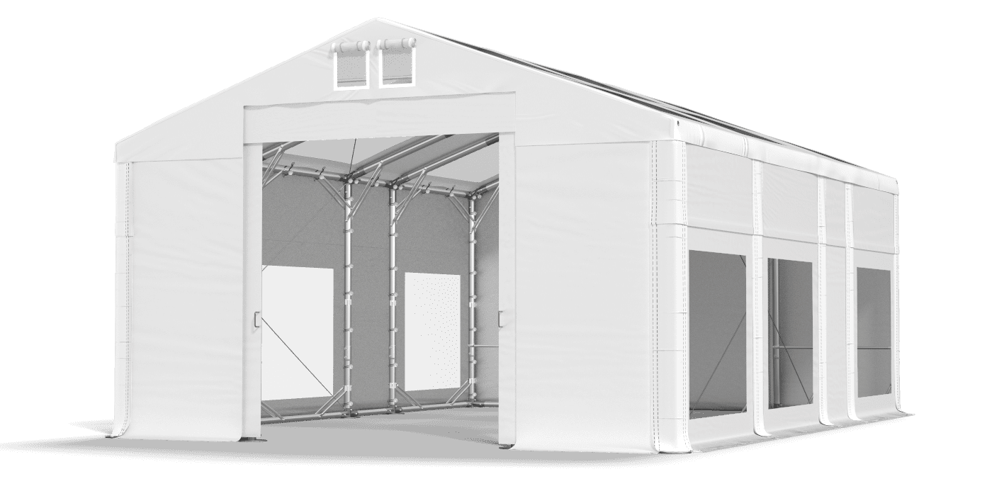 Brána stanu otevřena