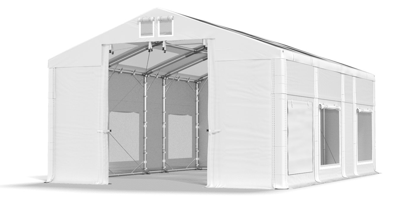 Brána stanu otevřena