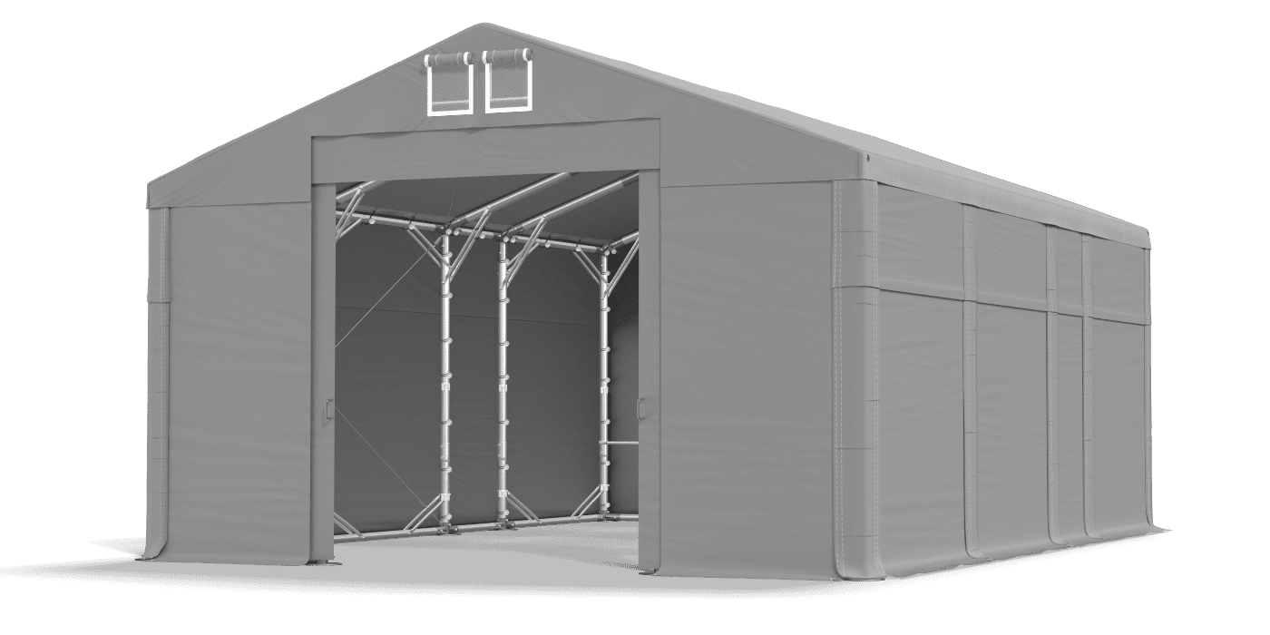 Brána stanu otevřena