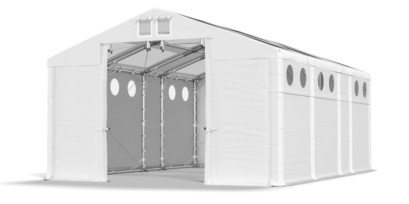 Brána stanu otevřena