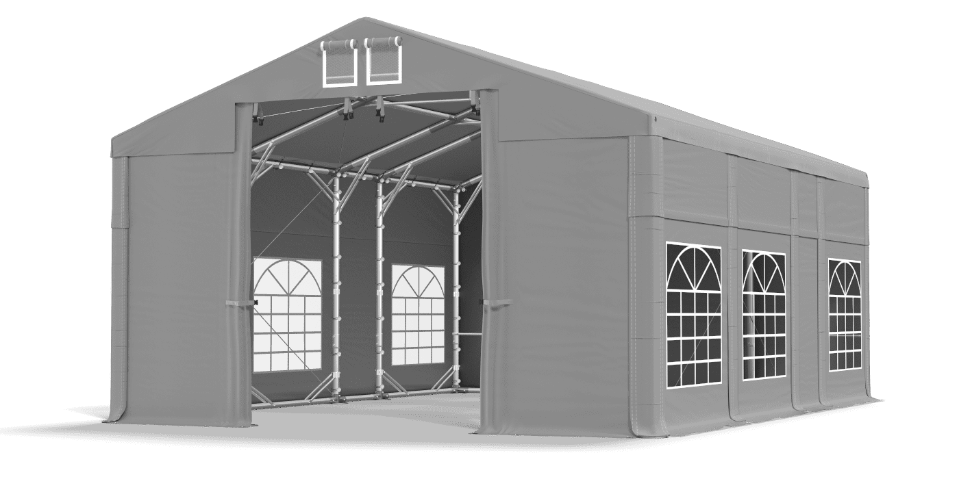 Brána stanu otevřena