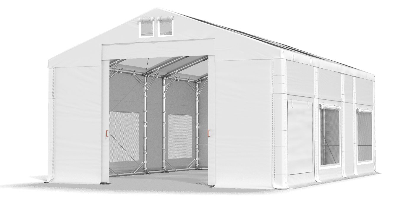 Brána stanu otevřena