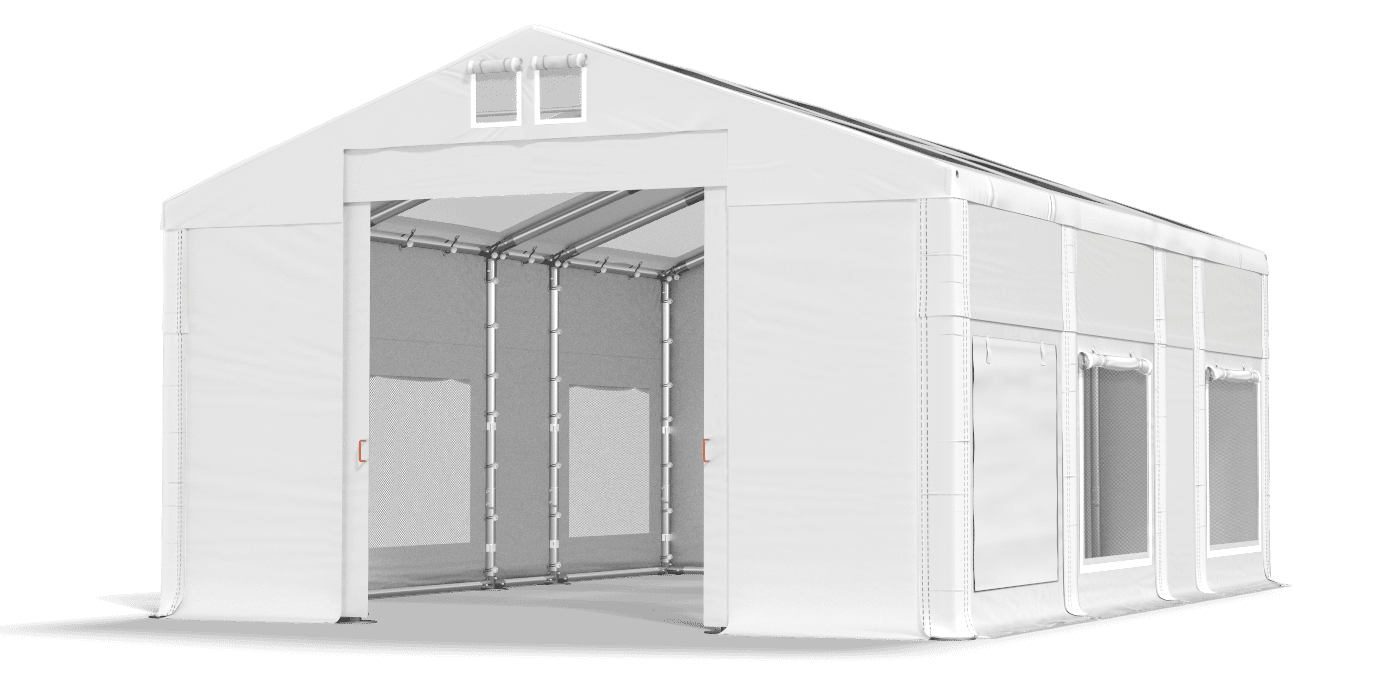 Brána stanu otevřena