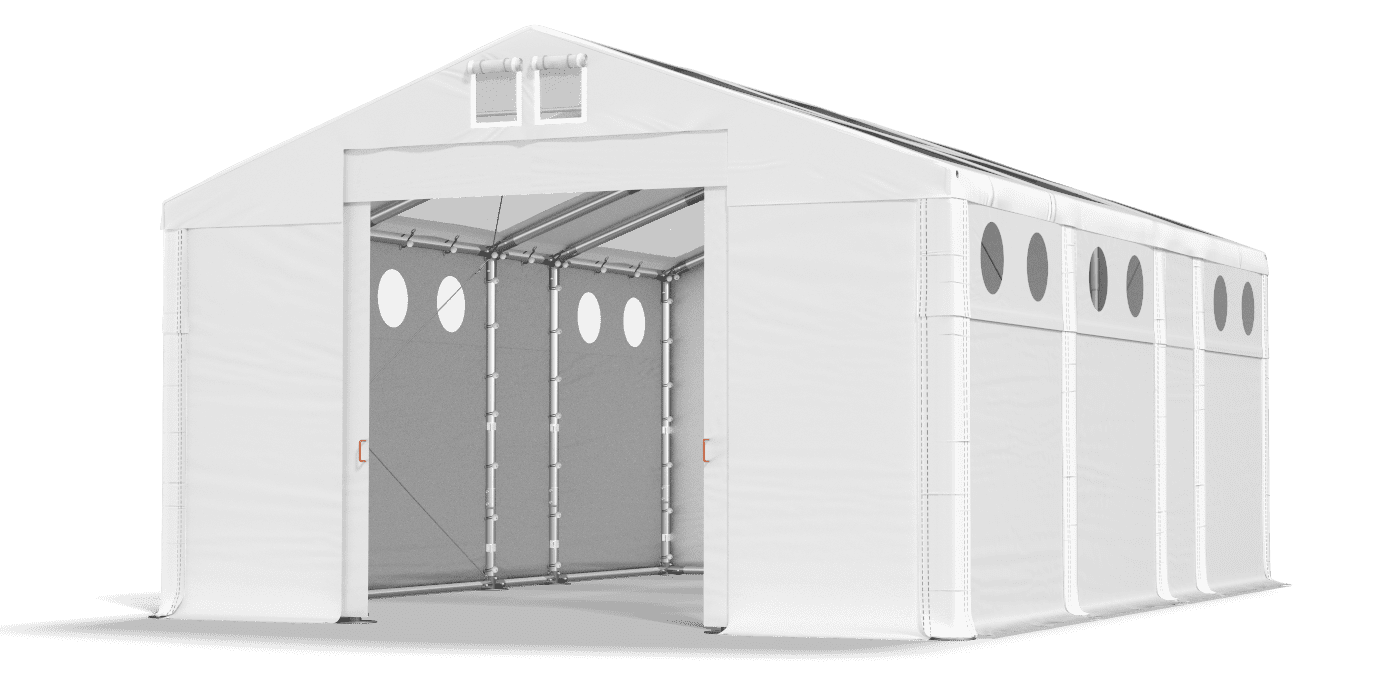 Brána stanu otevřena