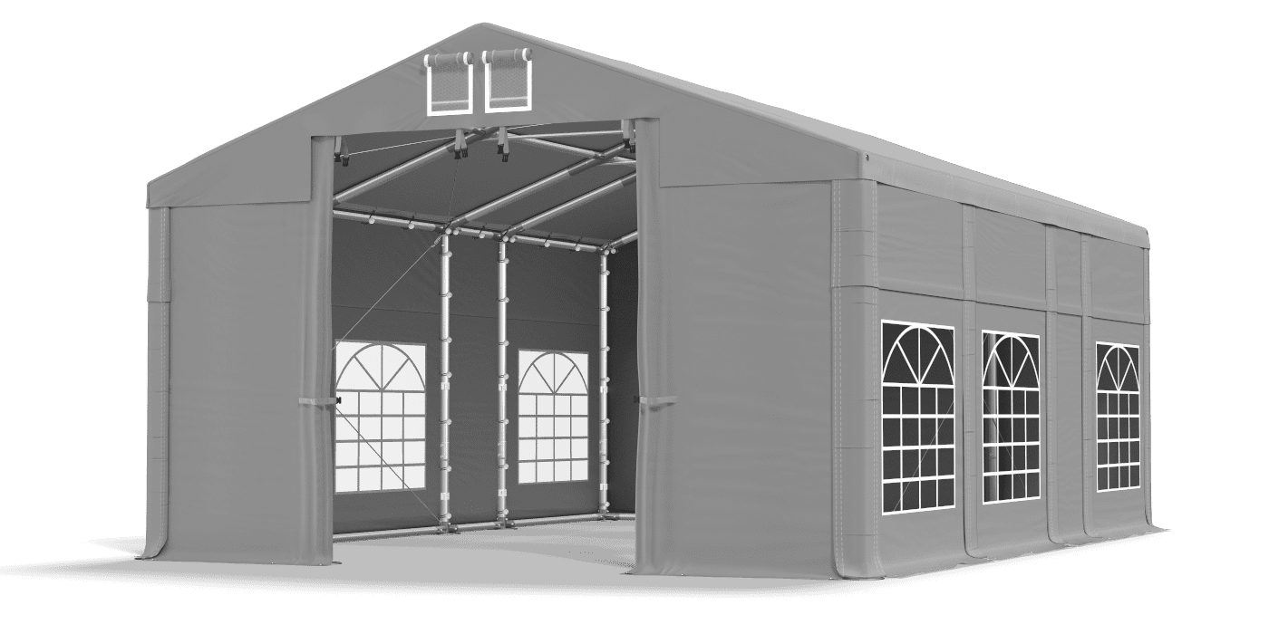 Brána stanu otevřena