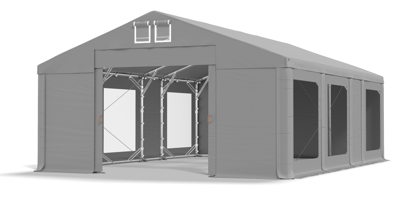 Brána stanu otevřena