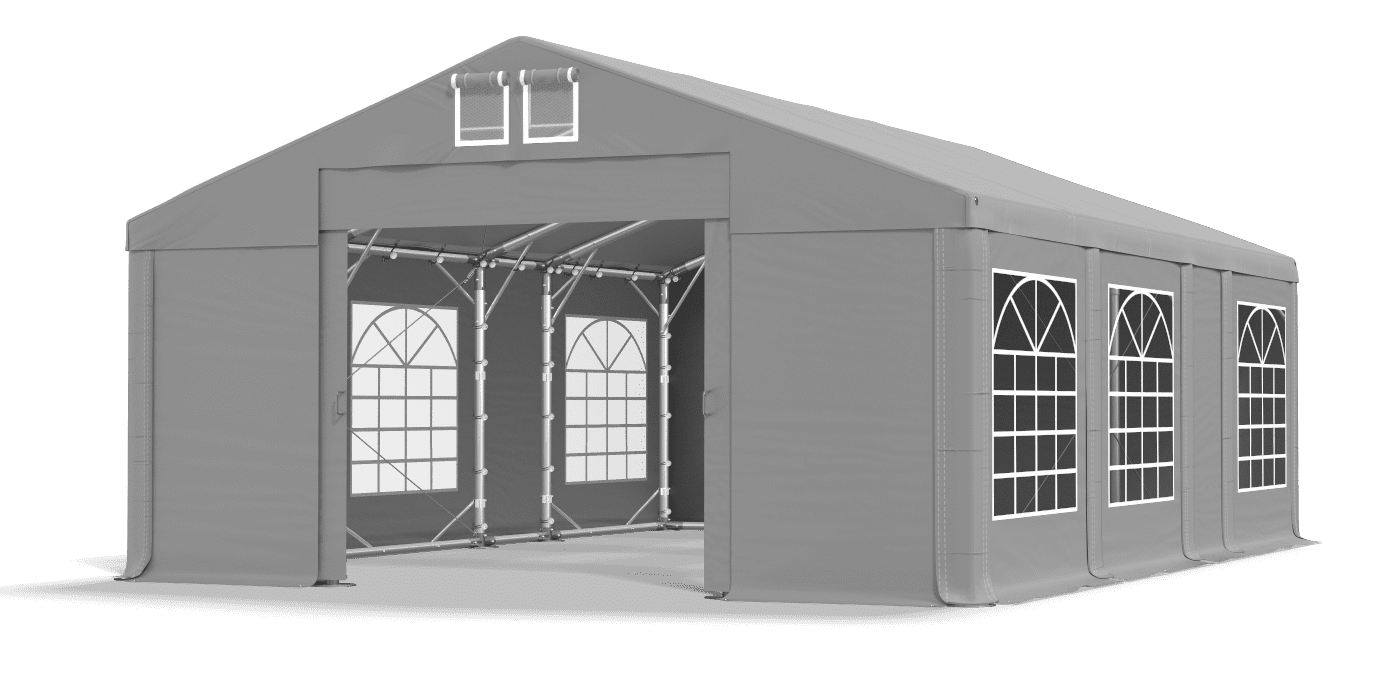 Brána stanu otevřena