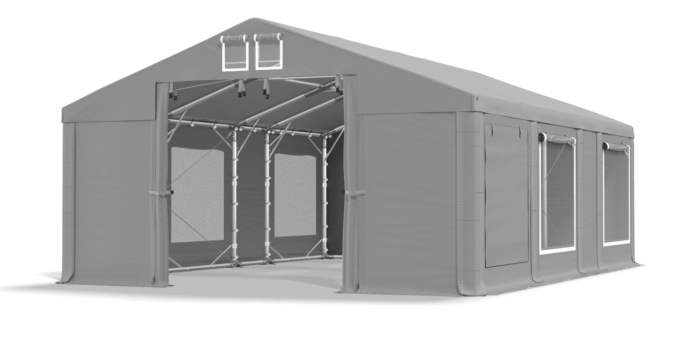 Brána stanu otevřena