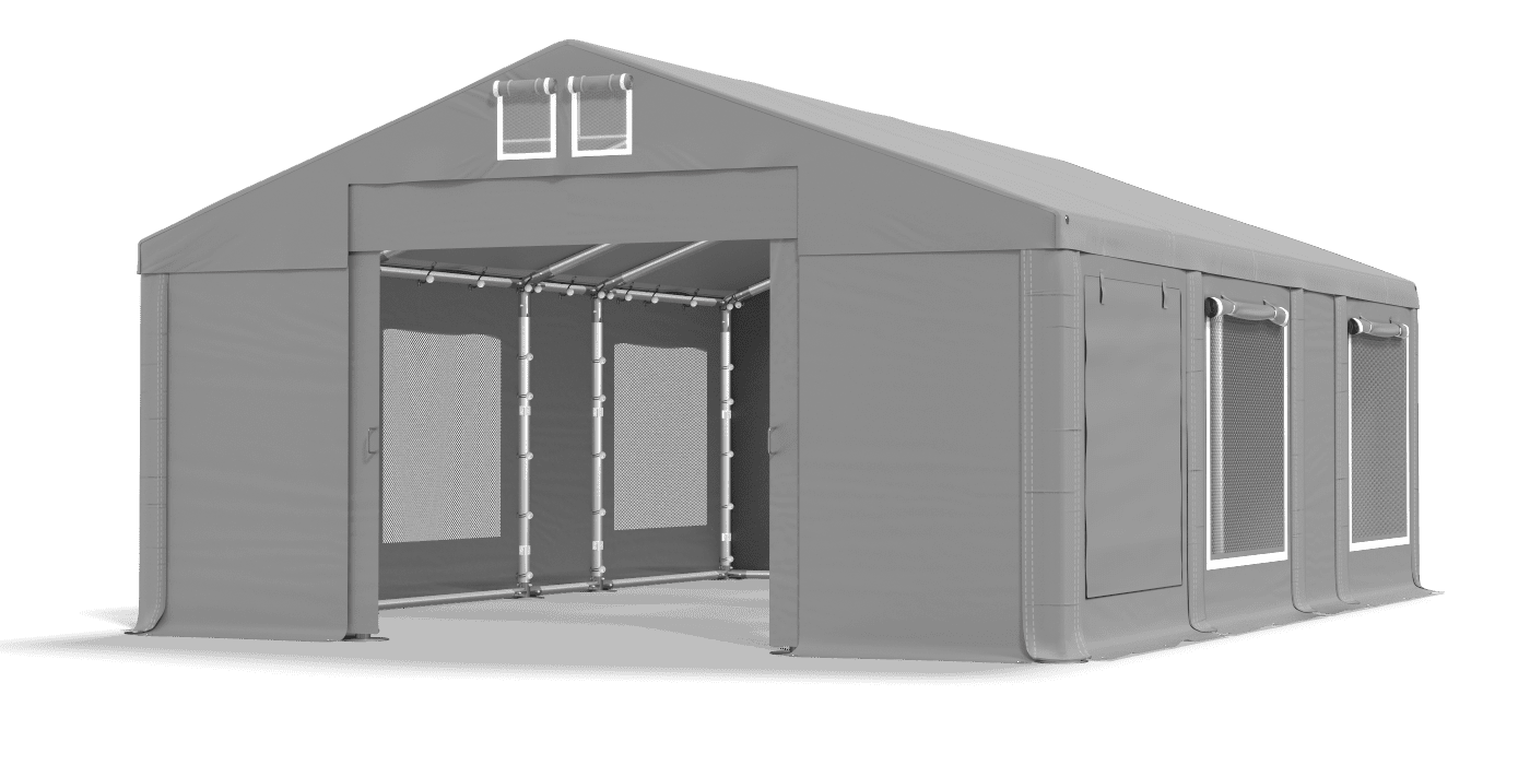 Brána stanu otevřena