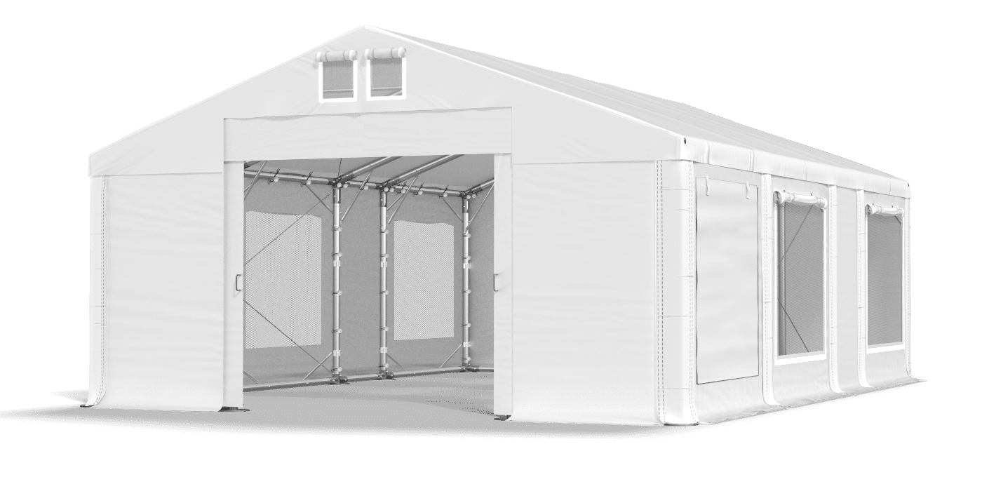 Brána stanu otevřena