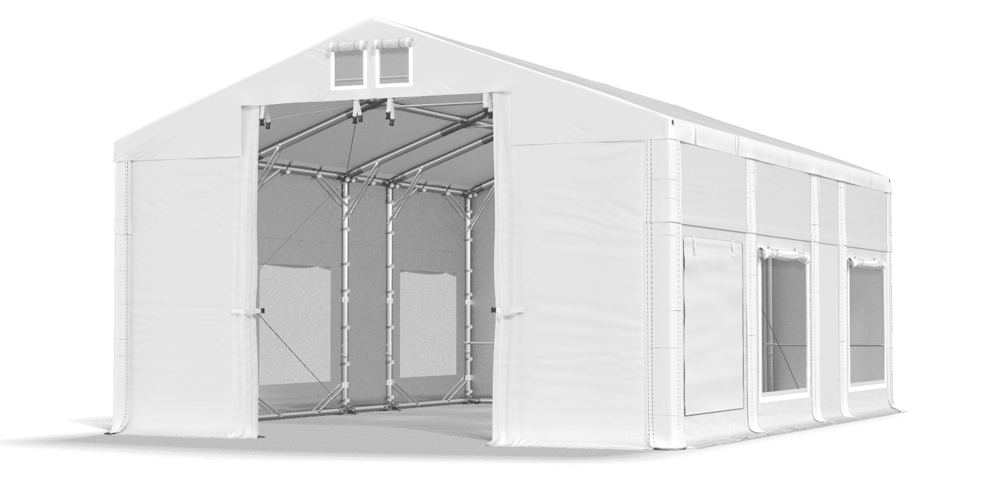 Brána stanu otevřena